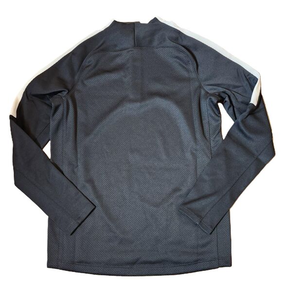 Nike Dri-Fit Youth Medium Black Quarter Zip – Embroidered Logo, Long Sleeve - Picture 2 of 8